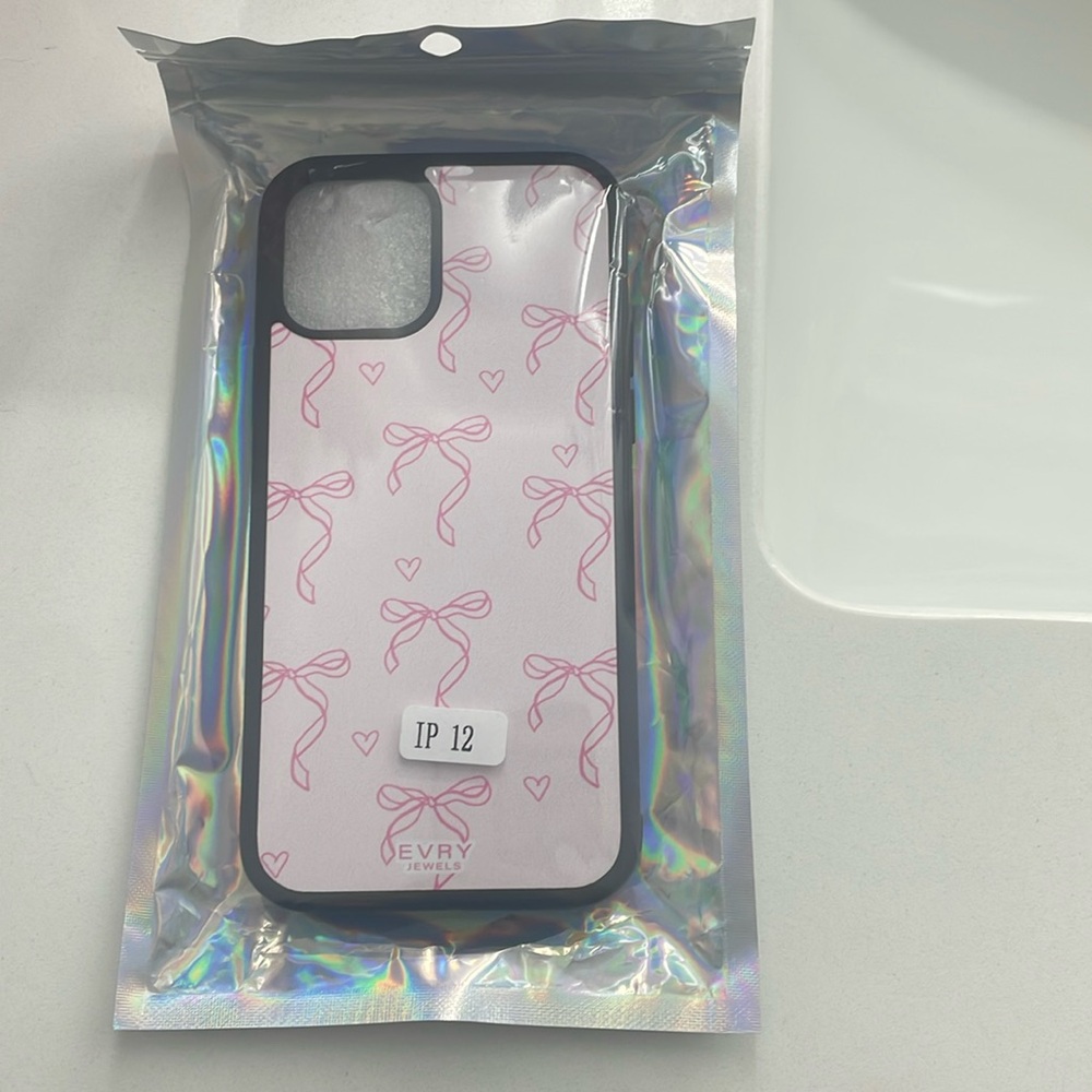 evry jewels pink bow phone case